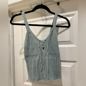 Medium crochet crop top